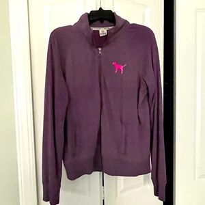 Women’s L PINK zip up sweatshirt